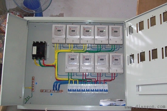 2,家庭配电箱的箱体内接线汇流排应分别设立零线,保护接地线,相线