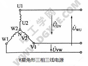 三相电源的连接方法星形连接三角形连接