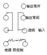 8脚24v继电器接线图