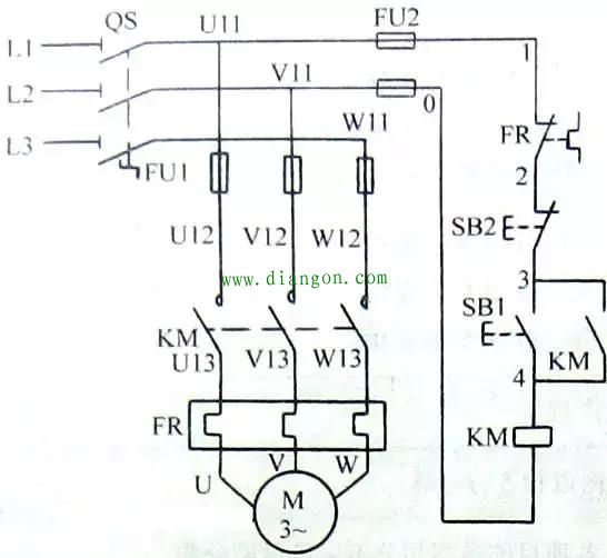 电动机正反转控制电路图大全