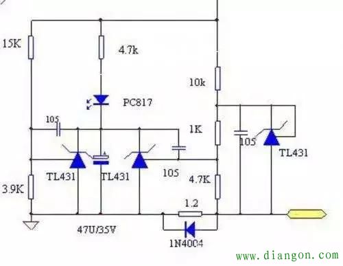tl431恒流应用电路图原理