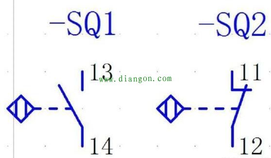 接近开关实物图和图形文字符号