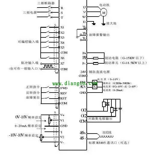 变频器原理图讲解