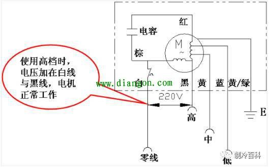 盘管空调电机接线图解