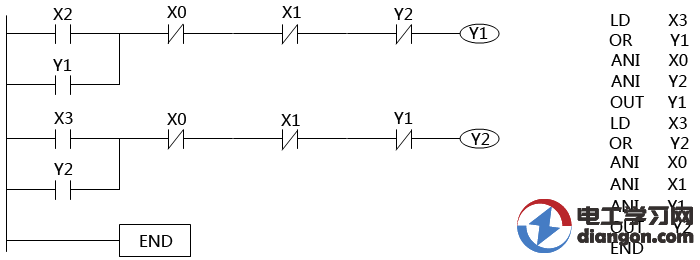 plc最简单的电路原理图