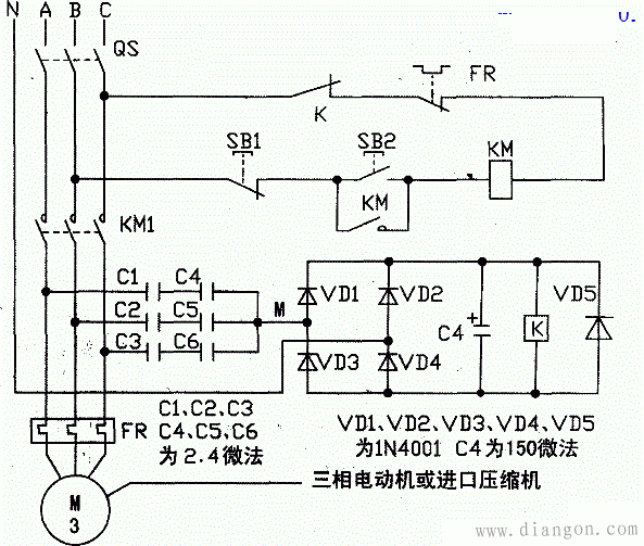 缺相保护器工作原理