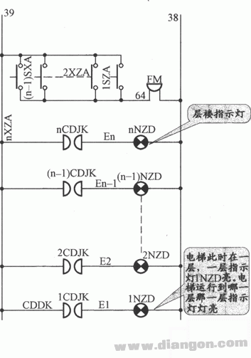 jkh1-771 a電梯樓層指示燈電路圖