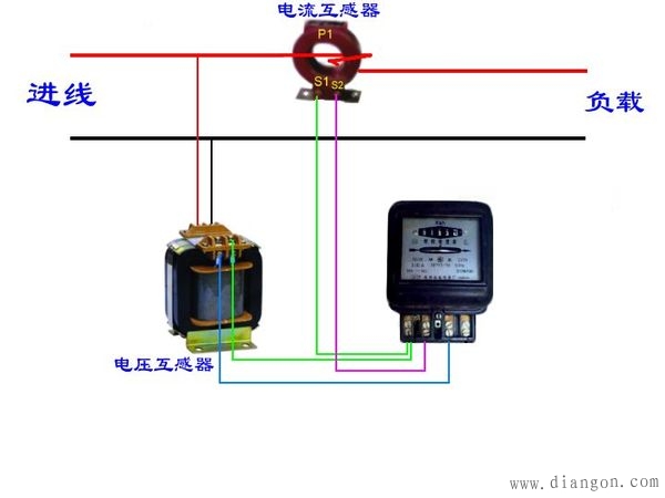 电流互感器接线图讲解图片