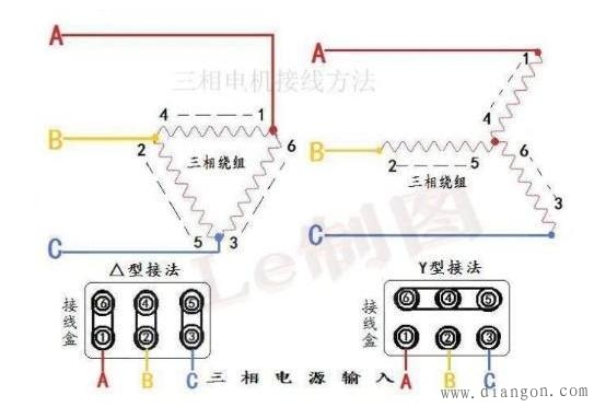 对电机星三角形接法一点疑问求大神们解答