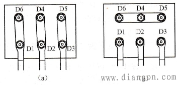 三相异步电动机接线柱接线方法图解
