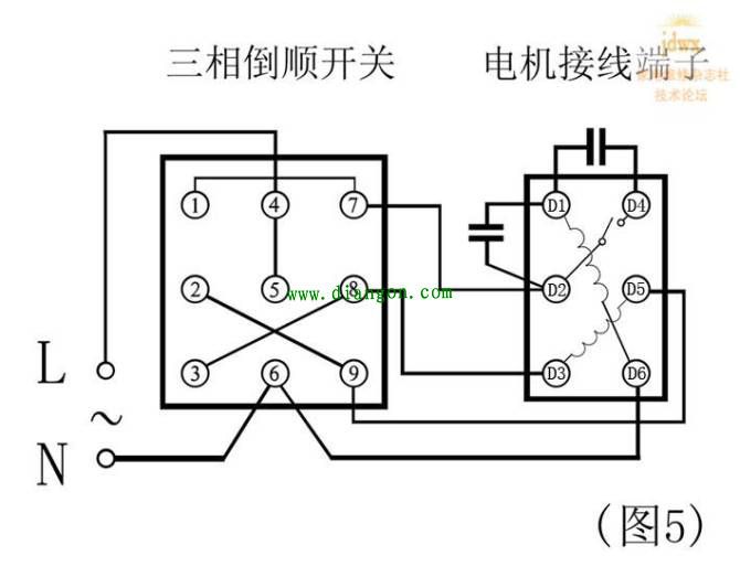 电机端子接线方法图片