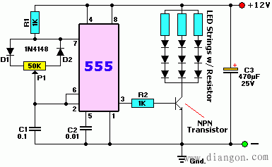 NE555应用电路图