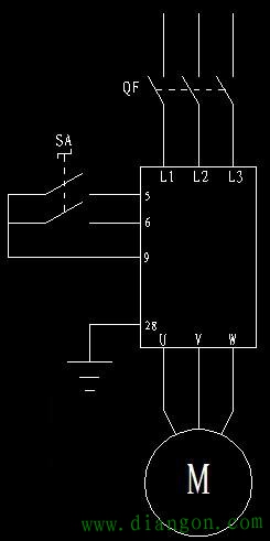 西門子變頻器正反轉控制接線與參數設置